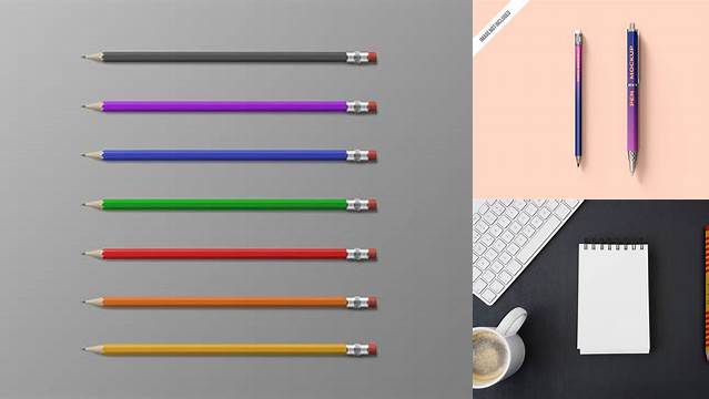 7771+ Pencil Mockup Free PSD Free Download