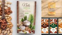 778+ Nuts Packaging Mockup Free Photoshop Freebie