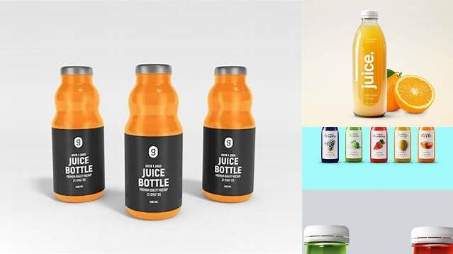 7783+ Glossy Juice Bottle PSD Mockup Custom Graphic Resource Free Download