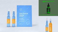 7788+ Matte Ampule Bottle PSD Mockup Premium Design Freebie