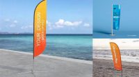 7794+ Beachflag Mockup Free For Free Download