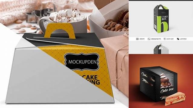 7795+ Cake Box Free Mockup PSD Download