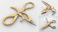 7795+ Scissors PSD Mockup Professional Graphic PSD Download