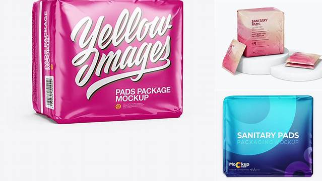 7796+ Sanitary Pads Packaging Mockup Free Download Download Free