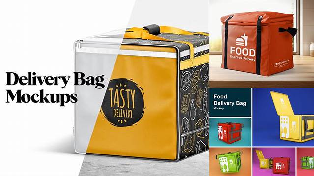 7797+ Food Delivery Bag Mockup PSD Free Download