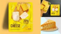 780+ Cheese Mockup Free Smart PNG Image