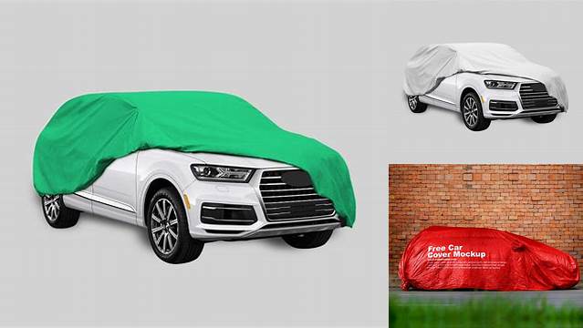 7801+ Car Cover Mockup PSD Free Download