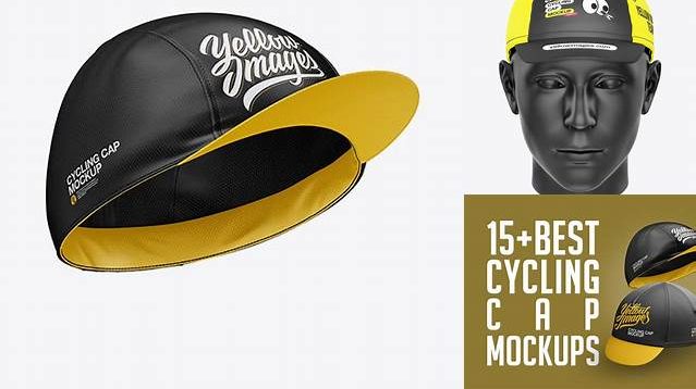 7802+ Cycling Cap Mockup Free Download Premium PSD Freebie