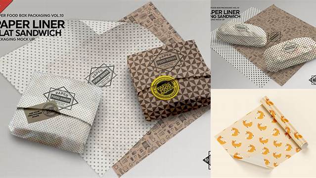 7807+ Sandwich Wrapping Paper Mockup Free PSD Free Download