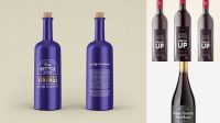 7808+ Wine Bottle Mockup Vk Professional PSD Mockup