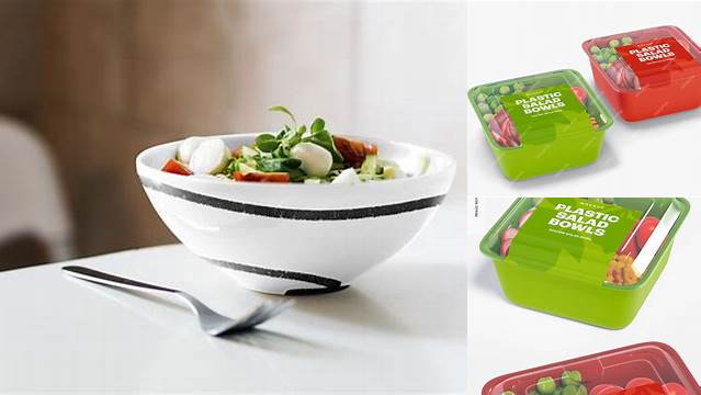 7810+ Salad Bowl Mockup Download PSD Now