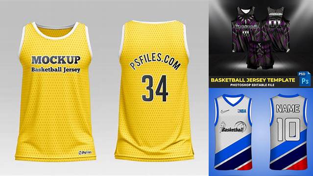 7812+ Basketball Jersey Psd Editable Photoshop File