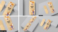 7818+ Bandaid Mockup Smart PNG Image