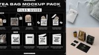 7829+ Tea Bag Mockup Download Free