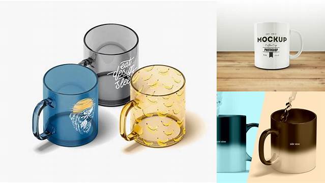 7832+ Mug Animated Mockup Free Creative PSD Templates