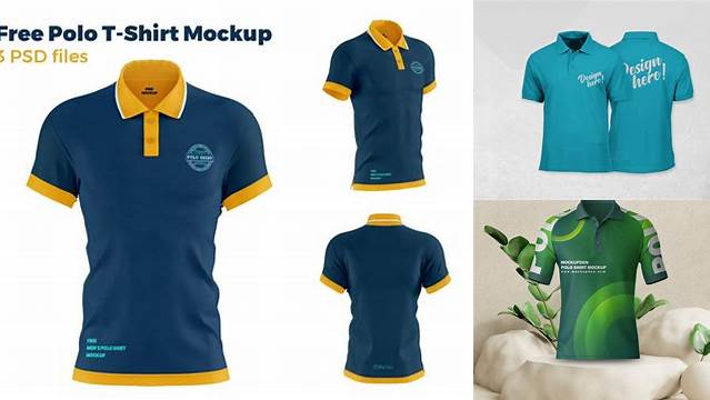 7844+ Mockup Polo Shirt Cdr PSD File Download