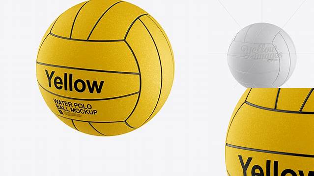 7844+ Water Polo Ball PSD Mockup Halfside View Free Downloadable Graphic Resource