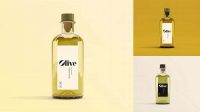 7845+ Amber Glass Olive Oil Bottle PSD Mockup Download Professional PSD