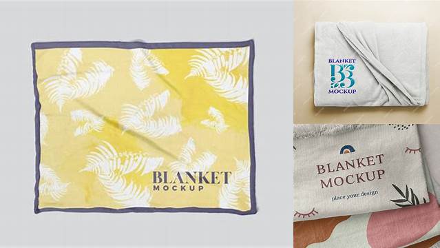 7847+ Blanket Mockup Psd Free Download Easy Editable