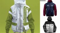 7847+ Windbreaker Mockup Psd Free Fully Customizable Photoshop Freebie