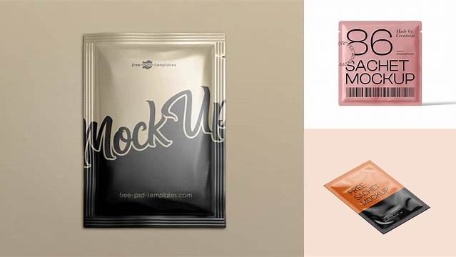 7848+ Snap Sachet PSD Mockup Exclusive Free PSD Mockups