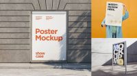 7852+ 18x24 Poster Mockup Free Free PSD