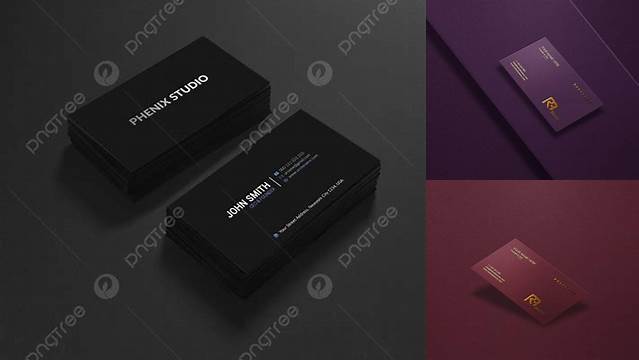 7855+ Uv Business Card Mockup Free Easy Editable