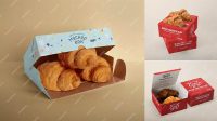 7861+ Croissant Mockup Editable Mockup PSD