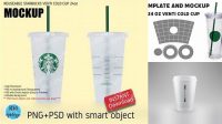 7867+ Starbucks Cup Mockup High Resolution