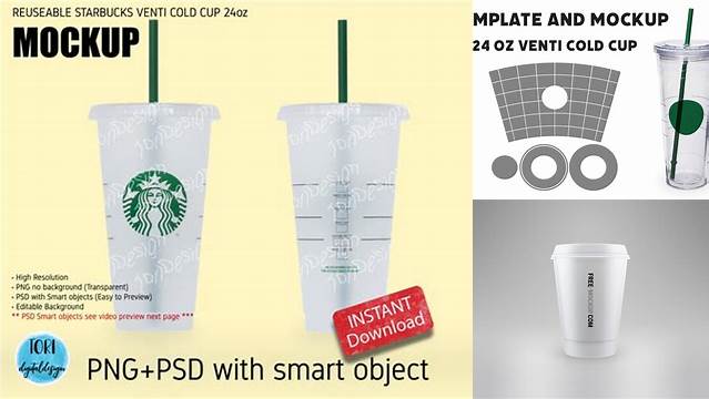 7867+ Starbucks Cup Mockup High Resolution