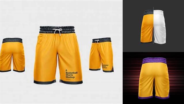 787+ Jersey Shorts Mockup Download PSD Now