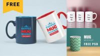 789+ Full Wrap Mug Mockup Free PSD Free Download