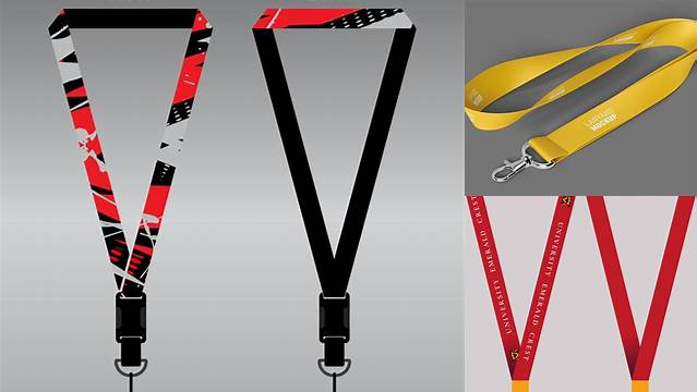 7896+ Lanyard Mockup Free Download Layered Photoshop Template