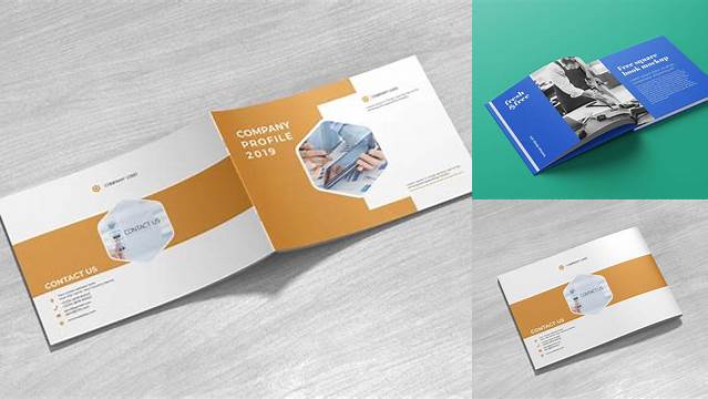 7899+ Company Profile Mockup Psd Download Customizable PSD