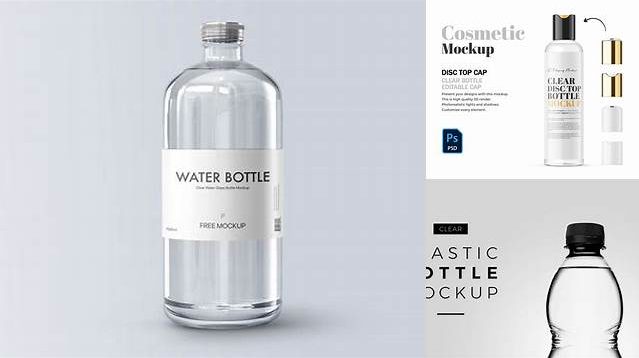 790+ Clear Bottle PSD Mockup Professional Quality Freebie PSD File