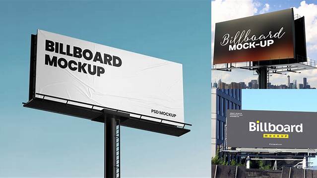 7901+ 14x48 Billboard Mockup Elegant Free Graphic Resource