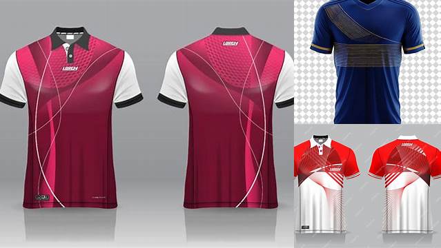 7901+ Mockup Jersey Badminton Psd Include TIFF