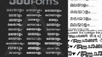 791+ Download Malayalam Font Pack Stylish Free PSD