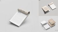 7913+ Mockup Notepad High-Quality Editable PSD