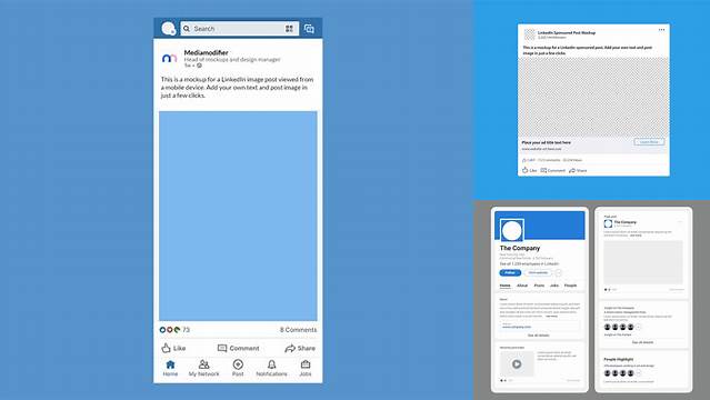 7924+ Linkedin Post Mockup Generator Free Include TIFF