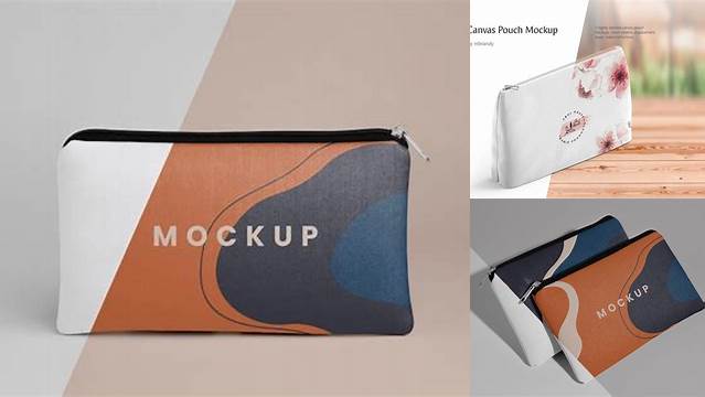 7925+ Canvas Pouch Mockup Professional PSD Mockup