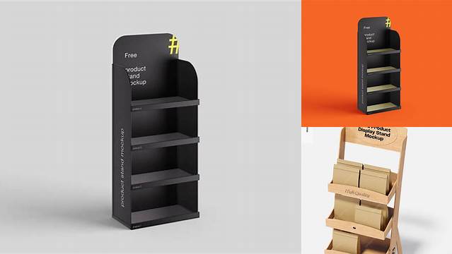 7928+ Product Display Stand Mockup High-Quality PSD Files