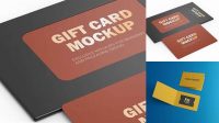 7929+ Gift Card Mockup Free Best for Showcase