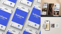 7932+ Free Instagram Mockup Generator Free Downloadable PSD