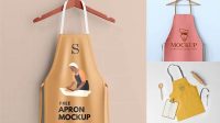 7933+ Apron Mockup Free High Resolution