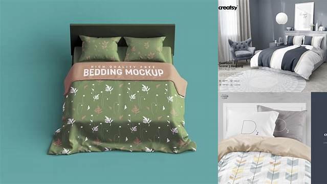 7933+ Bed Mockup Psd Free Download Best for Showcase