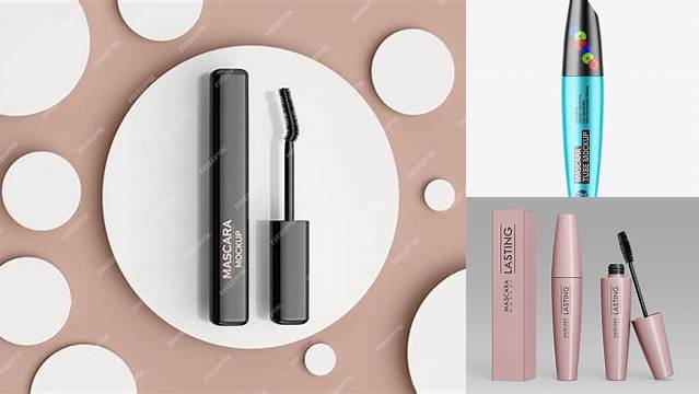 7935+ Metallic Mascara Tube PSD Mockup Free Stylish PSD for Graphic Designers