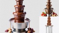 7940+ Chocolate Fountain PSD Mockup Elegant and Stylish Mockup