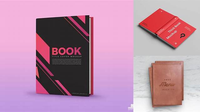 7946+ Opened Book with Leather Cover PSD Mockup Fully Editable Photoshop PSD Free Download