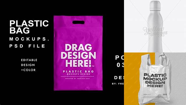 7951+ Matte Plastic Bag-on-Valve Spray PSD Mockup Customizable Photoshop Template